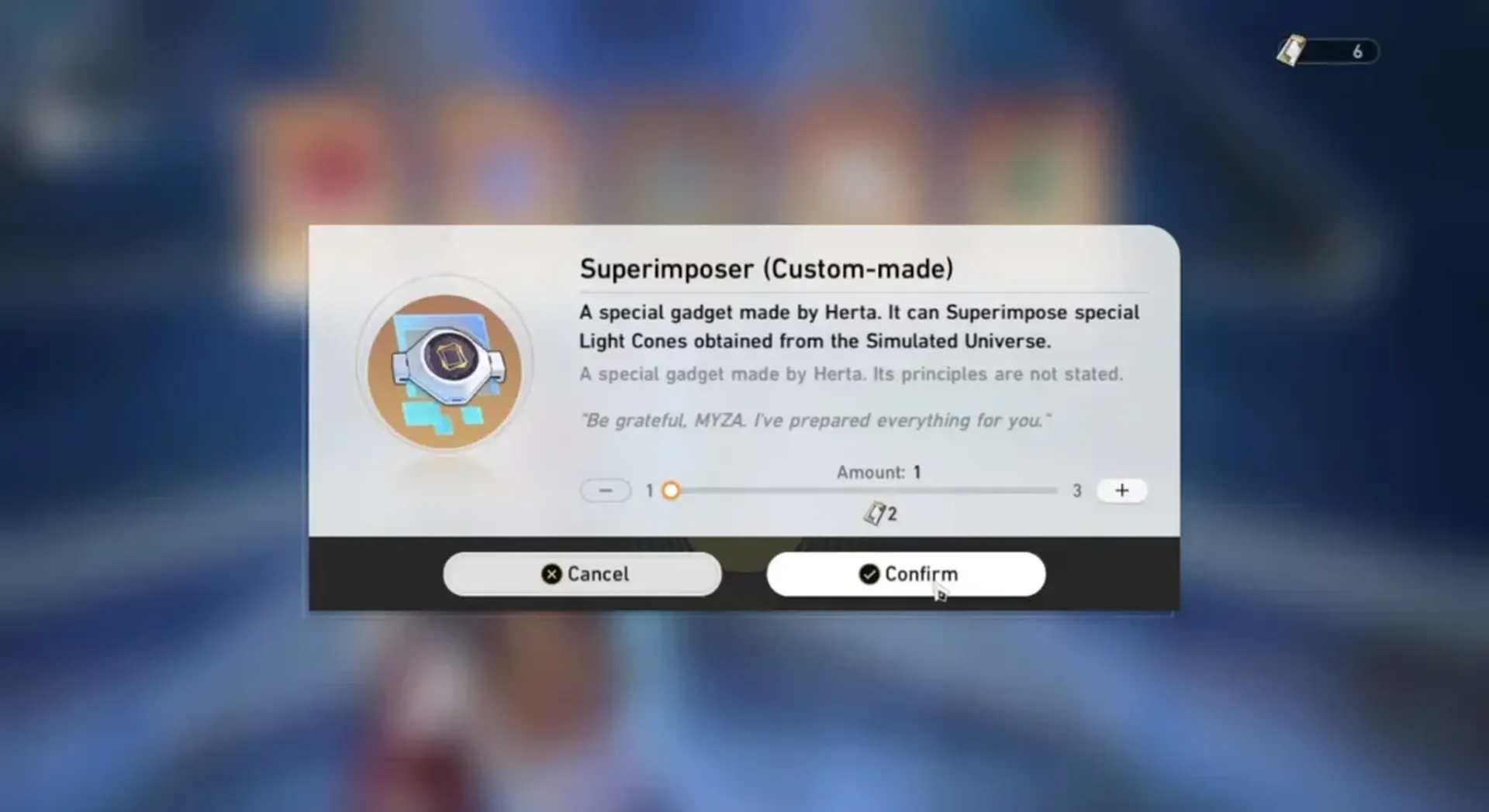 Get and Use Superimposer in Honkai Star Rail