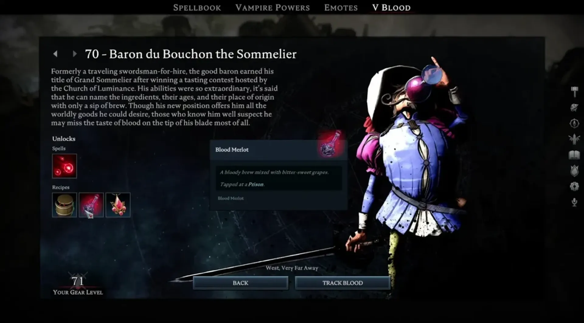 Blood Merlot Crafting Guide & its Use V Rising