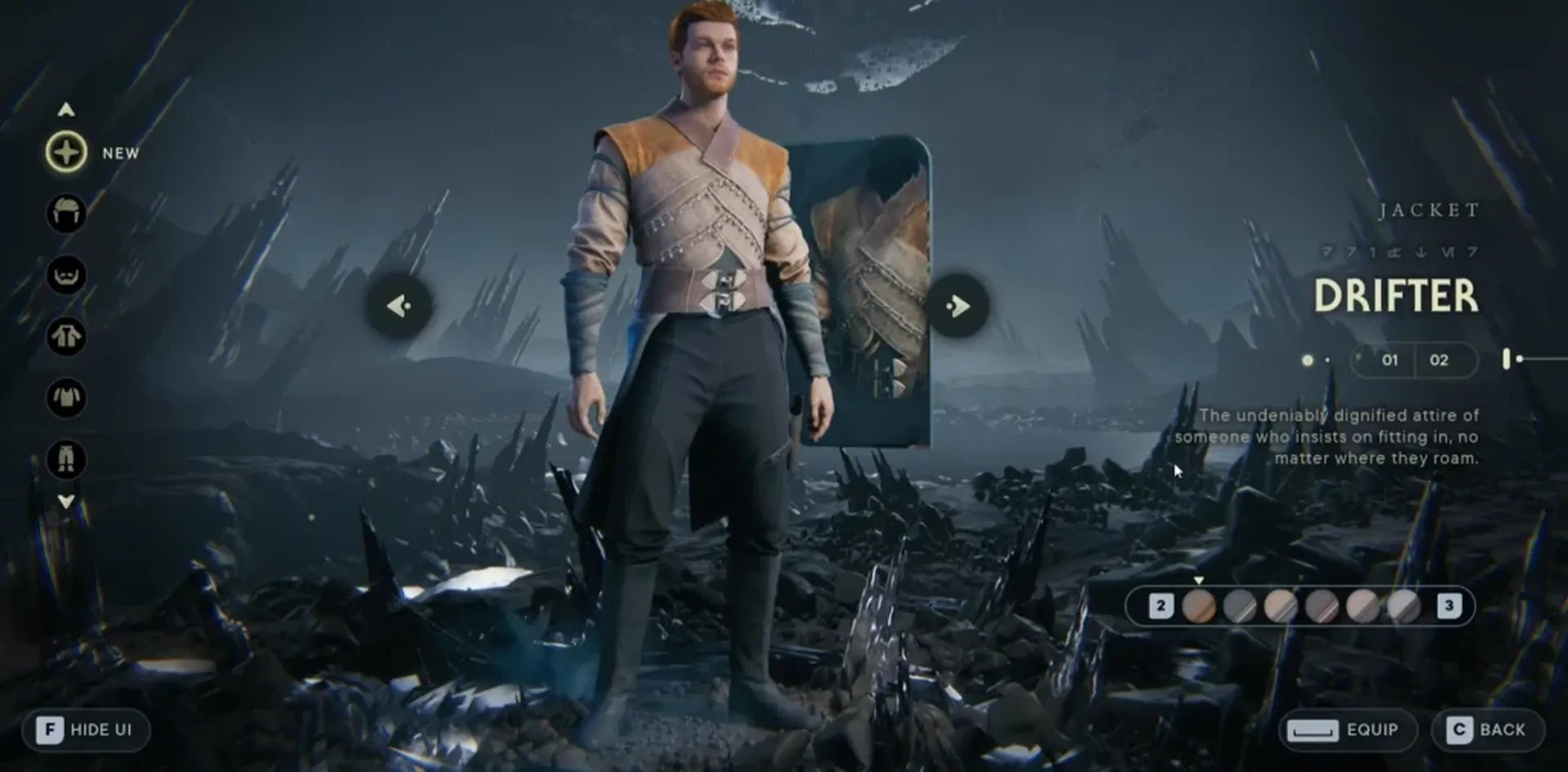 Get Drifter Outfit in Star Wars Jedi Survivor