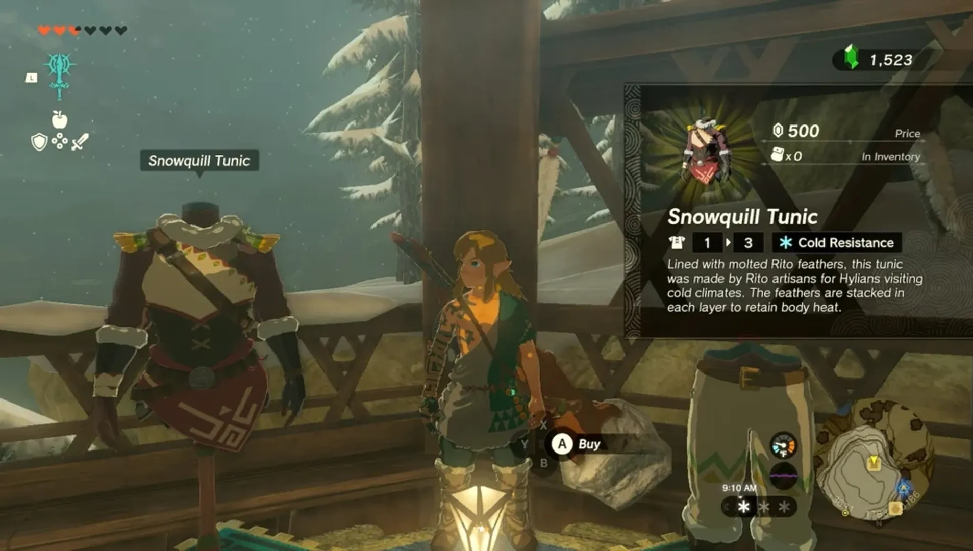 Get Cold Resistance In Zelda Tears Of The Kingdom