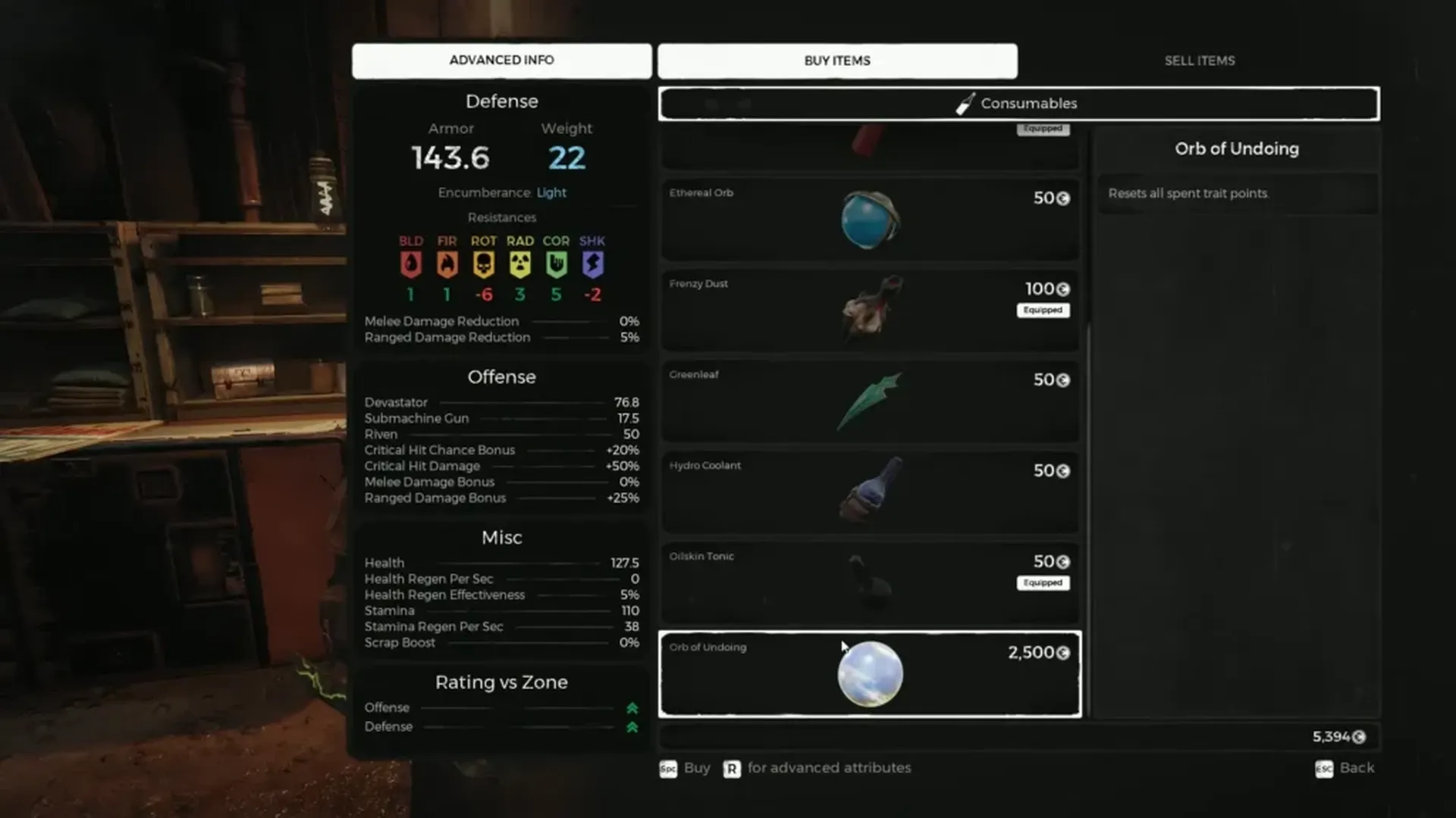 Reset All Spent Trait Points in Remnant 2