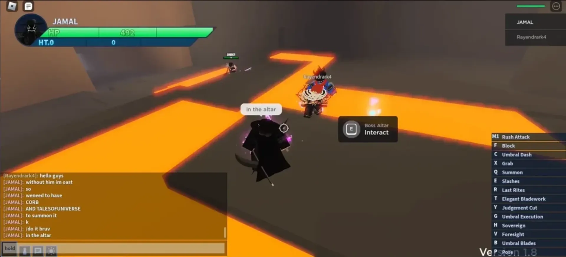 How to spawn Umbra in A Universal Time - Roblox