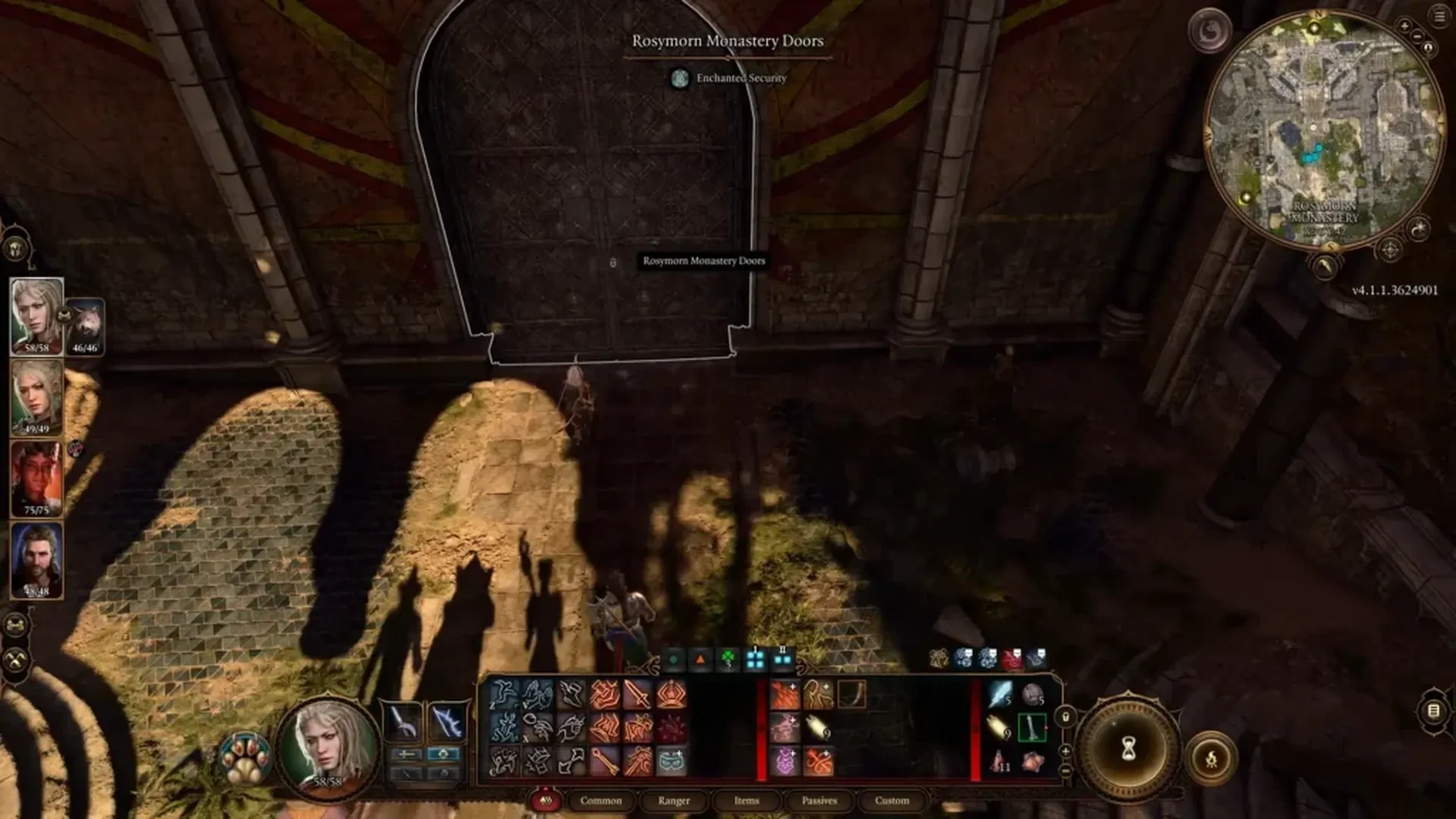 Open Rosymorn Monastery Locked Door in Baldur’s Gate 3