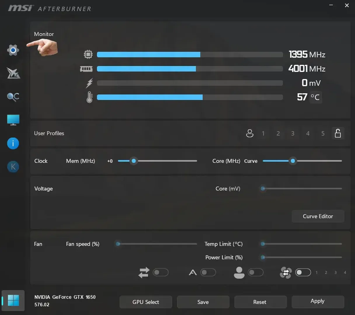 Enable FPS Counter In MSI Afterburner